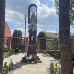 22.06.2024. Koprzywnica. Figura Matki Boskiej depczącej węże / Fot. Grażyna Szlęzak - Radio Kielce