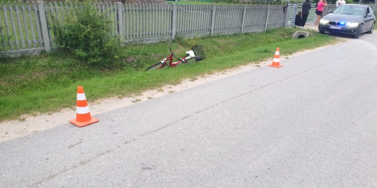 24.06.2024. Słupia konecka. Wypadek / Fot. Policja