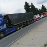 11.06.2024. Grzybów. Wypadek / źródło: PSP Staszów