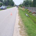 24.06.2024. Słupia konecka. Wypadek / Fot. Policja