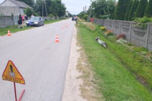 24.06.2024. Słupia konecka. Wypadek / Fot. Policja