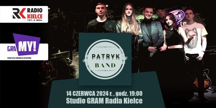 Koncert zespołu PatrykBand zagra koncert w Radiu Kielce - Radio Kielce