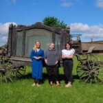 24.06.2024. Tokarnia. Muzeum Wsi Kieleckiej. Pogrzebowy pojazd paradny. Zabytkowy karawan / Fot. Mariusz Łężniak - Muzeum Wsi Kieleckiej