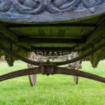 24.06.2024. Tokarnia. Muzeum Wsi Kieleckiej. Pogrzebowy pojazd paradny. Zabytkowy karawan / Fot. Mariusz Łężniak - Muzeum Wsi Kieleckiej