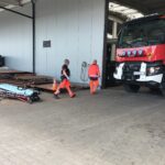 20.06.2024. Młyny. Ćwiczenia strażaków / Fot. Straż Pożarna