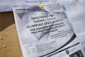 06.06.2024. Kielce. Świętokrzyski Turniej Golfa Olimpiad Specjalnych / Fot. Wiktor Taszłow - Radio Kielce
