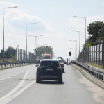 08.06.2024. Kielce. Naprawa dylatacji na Moście Herbskim / Fot. Robert Felczak - Radio Kielce