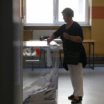 09.06.2024. Kielce. Wybory do Parlamentu Europejskiego / Fot. Wiktor Taszłow - Radio Kielce