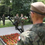 14.06.2024. Kielce. Obchody 80. rocznicy udanego zamachu na szefa siatki konfidentów Gestapo w Kielcach Franza Wittka / Fot. Wiktor Taszłow - Radio Kielce