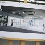 14.06.2024. Kielce. Wizualizacja nowej hali wystawienniczej / Fot. Wiktor Taszłow - Radio Kielce