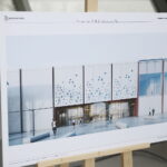 14.06.2024. Kielce. Wizualizacja nowej hali wystawienniczej / Fot. Wiktor Taszłow - Radio Kielce