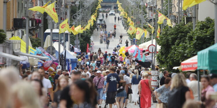 22.06.2024. Święto Kielc. Korowód. / Fot. Wiktor Taszłow - Radio Kielce