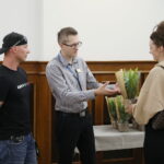 24.06.2024. Kielce. Akcja informacyjno-promocyjna Ministerstwa Sprawiedliwości poświęcona roli ławników w sprawowaniu wymiaru sprawiedliwości / Fot. Wiktor Taszłow – Radio Kielce