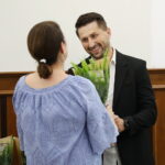 24.06.2024. Kielce. Akcja informacyjno-promocyjna Ministerstwa Sprawiedliwości poświęcona roli ławników w sprawowaniu wymiaru sprawiedliwości / Fot. Wiktor Taszłow – Radio Kielce