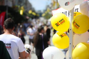 23.06.2024. Kielce. Stoisko Radia Kielce podczas Święta Kielc. / Fot. Wiktor Taszłow - Radio Kielce