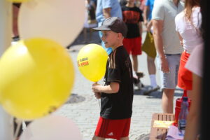 23.06.2024. Kielce. Stoisko Radia Kielce podczas Święta Kielc. / Fot. Wiktor Taszłow - Radio Kielce