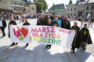 23.06.2024. Kielce. Kielce. Marsz dla Życia i Rodziny / Fot. Wiktor Taszłow - Radio Kielce