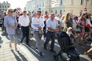 23.06.2024. Kielce. Kielce. Marsz dla Życia i Rodziny / Fot. Wiktor Taszłow - Radio Kielce