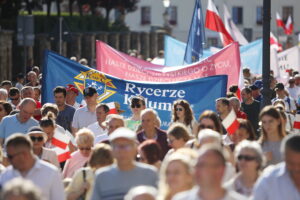 23.06.2024. Kielce. Kielce. Marsz dla Życia i Rodziny / Fot. Wiktor Taszłow - Radio Kielce