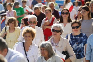 23.06.2024. Kielce. Kielce. Marsz dla Życia i Rodziny / Fot. Wiktor Taszłow - Radio Kielce