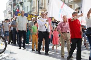 23.06.2024. Kielce. Kielce. Marsz dla Życia i Rodziny / Fot. Wiktor Taszłow - Radio Kielce