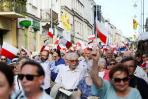 23.06.2024. Kielce. Kielce. Marsz dla Życia i Rodziny / Fot. Wiktor Taszłow - Radio Kielce