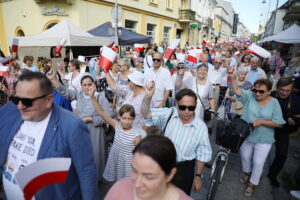 23.06.2024. Kielce. Kielce. Marsz dla Życia i Rodziny / Fot. Wiktor Taszłow - Radio Kielce