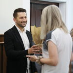 24.06.2024. Kielce. Akcja informacyjno-promocyjna Ministerstwa Sprawiedliwości poświęcona roli ławników w sprawowaniu wymiaru sprawiedliwości / Fot. Wiktor Taszłow – Radio Kielce