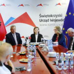 26.06.2024. Kielce. Świętokrzyski Urząd Wojewódzki. Konferencja o nowych zasadach działania Funduszu Sprawiedliwości / Fot. Wiktor Taszłow - Radio Kielce