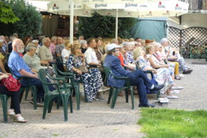 18.06.2024. Kielce. Dom Środowisk Twórczych w Kielcach. Spotkanie z sędzią Igorem Tuleyą / Fot. Sebastian Kalwat - Radio Kielce