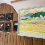 29.06.2024. Sandomierz. Prace artystów ze stowarzyszenia Emocjonaliści z Warszawy w Muzeum Historii Polskiego Ruchu Ludowego / Fot. Grażyna Szlęzak - Radio Kielce