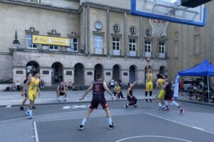 23.06.2024. Kielce. Turniej kwalifikacyjny cyklu LOTTO 3x3 Quest 2024 w koszykówce trzyosobowej / Fot. Kamil Król - Radio Kielce