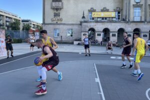 23.06.2024. Kielce. Turniej kwalifikacyjny cyklu LOTTO 3x3 Quest 2024 w koszykówce trzyosobowej / Fot. Kamil Król - Radio Kielce