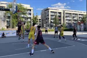 23.06.2024. Kielce. Turniej kwalifikacyjny cyklu LOTTO 3x3 Quest 2024 w koszykówce trzyosobowej / Fot. Kamil Król - Radio Kielce