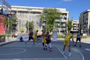 23.06.2024. Kielce. Turniej kwalifikacyjny cyklu LOTTO 3x3 Quest 2024 w koszykówce trzyosobowej / Fot. Kamil Król - Radio Kielce