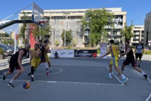 23.06.2024. Kielce. Turniej kwalifikacyjny cyklu LOTTO 3x3 Quest 2024 w koszykówce trzyosobowej / Fot. Kamil Król - Radio Kielce