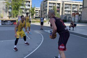 23.06.2024. Kielce. Turniej kwalifikacyjny cyklu LOTTO 3x3 Quest 2024 w koszykówce trzyosobowej / Fot. Kamil Król - Radio Kielce