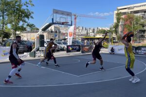 23.06.2024. Kielce. Turniej kwalifikacyjny cyklu LOTTO 3x3 Quest 2024 w koszykówce trzyosobowej / Fot. Kamil Król - Radio Kielce