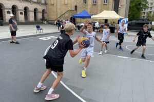 24.06.2024. Kielce. Turniej koszykówki 3x3 / Fot. Kamil Król - Radio Kielce