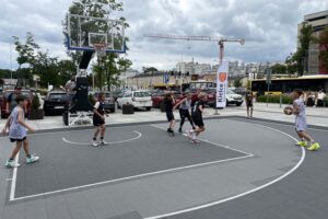 24.06.2024. Kielce. Turniej koszykówki 3x3 / Fot. Kamil Król - Radio Kielce