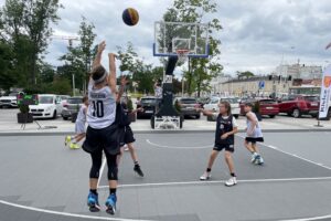 24.06.2024. Kielce. Turniej koszykówki 3x3 / Fot. Kamil Król - Radio Kielce