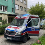 13.06.2024. Kielce. Ulica Nowowiejska. Młody mężczyzna wypadł z okna / Fot. Wiktor Taszłow - Radio Kielce