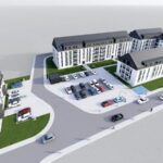 Końskie. Wizualizacja budynków mieszkalnych SIM SMS. / Źródło: simsms-inwestycje.pl