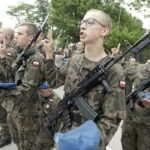 01.06.2024 Kielce. Centrum Przygotowań do Misji Zagranicznych. Przysięga elewów / Fot. Jarosław Kubalski - Radio Kielce