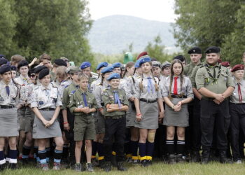 Tysiąc harcerzy wyruszyło na świętokrzyskie szlaki