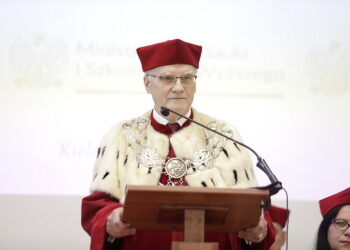 19.06.2024. Kielce. UJK. Święto Uczelni. Na zdjęciu: prof. Stanisław Głuszek - rektor UJK, / Fot. Jarosław Kubalski - Radio Kielce