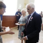 19.06.2024. Kielce. Urząd Miasta. Złote Gody świętowało 18 par małżeńskich / Fot. Jarosław Kubalski - Radio Kielce