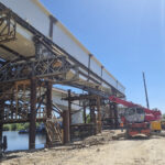 Prace na moście w Sandomierzu / Fot. GDDKiA