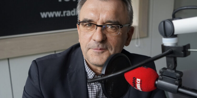 Piotr Żołądek, dyrektor świętokrzyskiego oddziału Agencji Restrukturyzacji i Modernizacji Rolnictwa w Kielcach / Fot. Aleksandra Kwaśniewska