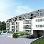 Końskie. Wizualizacja budynków mieszkalnych SIM SMS. / Źródło: simsms-inwestycje.pl